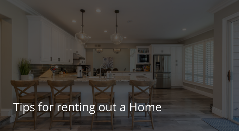 Tips for renting out a Home